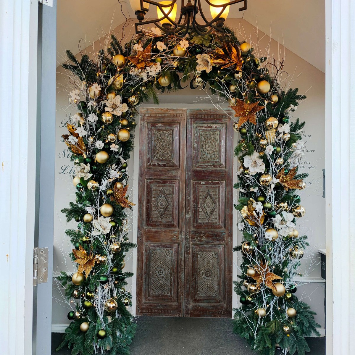 Elevating Your Home with Bold Decor and Vintage Carved Doors