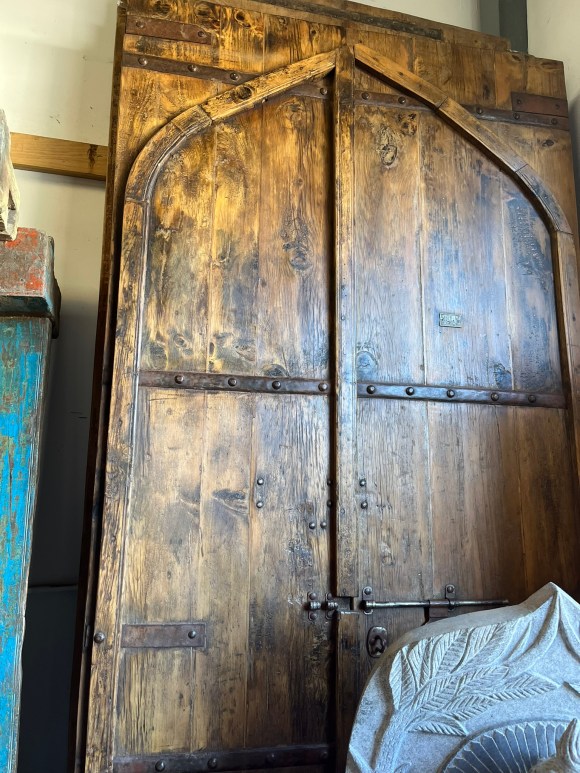 Repurposed Antique Doors in a Modern Farmhouse