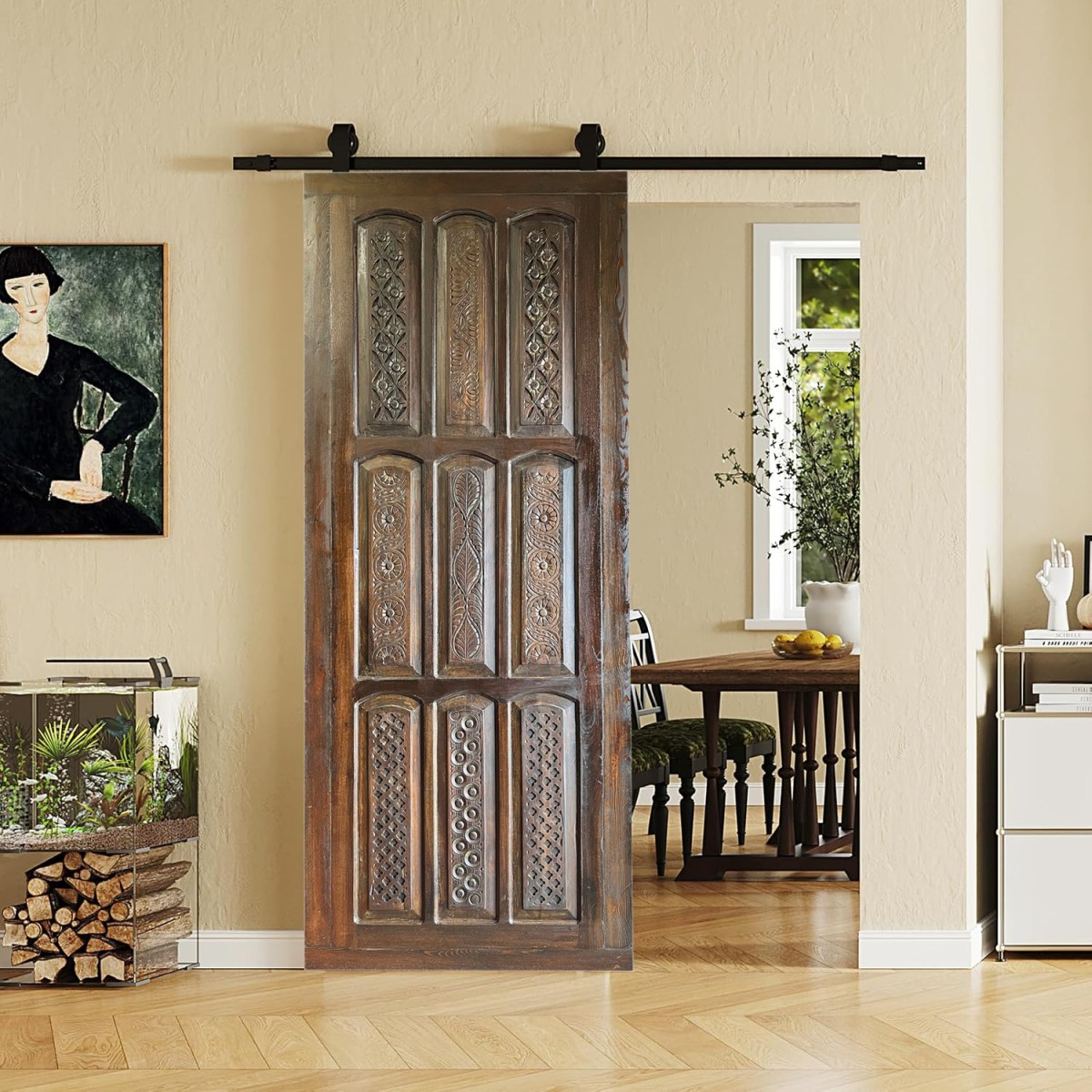 Transform Your Living Room with Old-World Charm