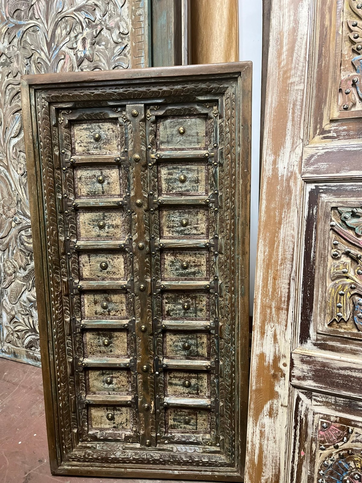 Rustic Bohemian Farmhouse Furniture and Doors At Mogul Interior