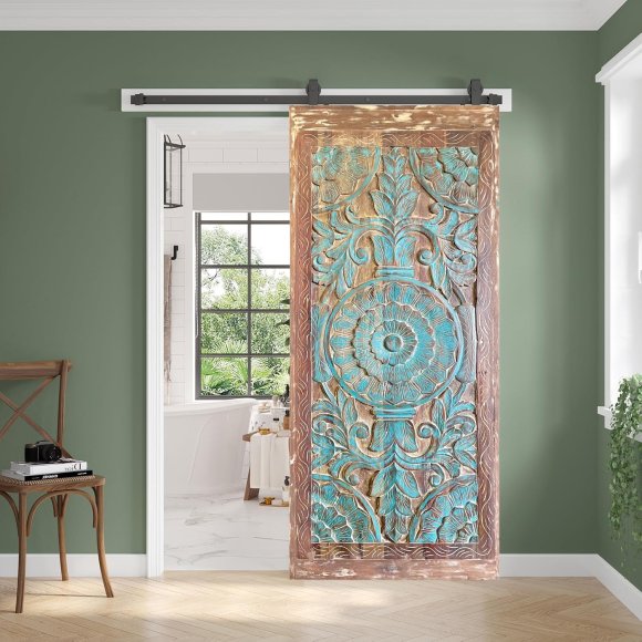 Holistic Home Interiors, Vintage Rustic woods and Carvings | Mogul Interior