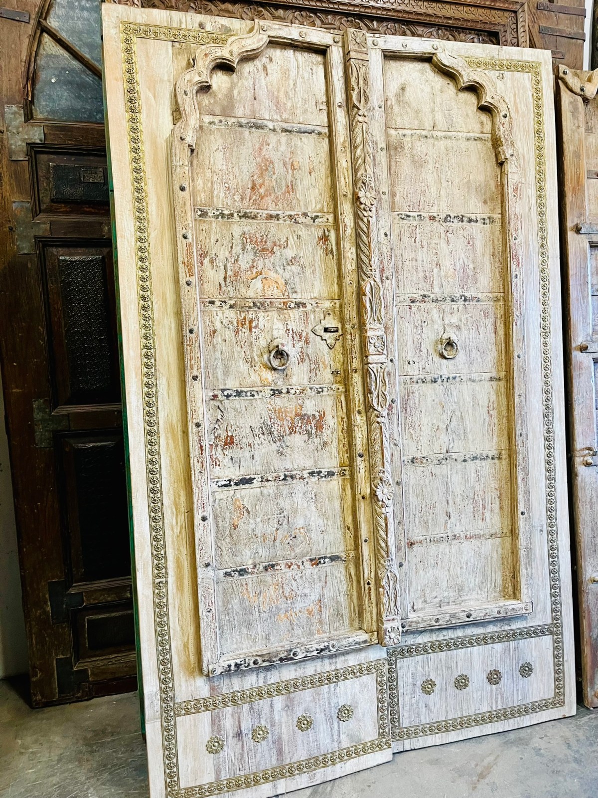 Eclectic Old World Interiors with Antique Doors & Royal Heritage