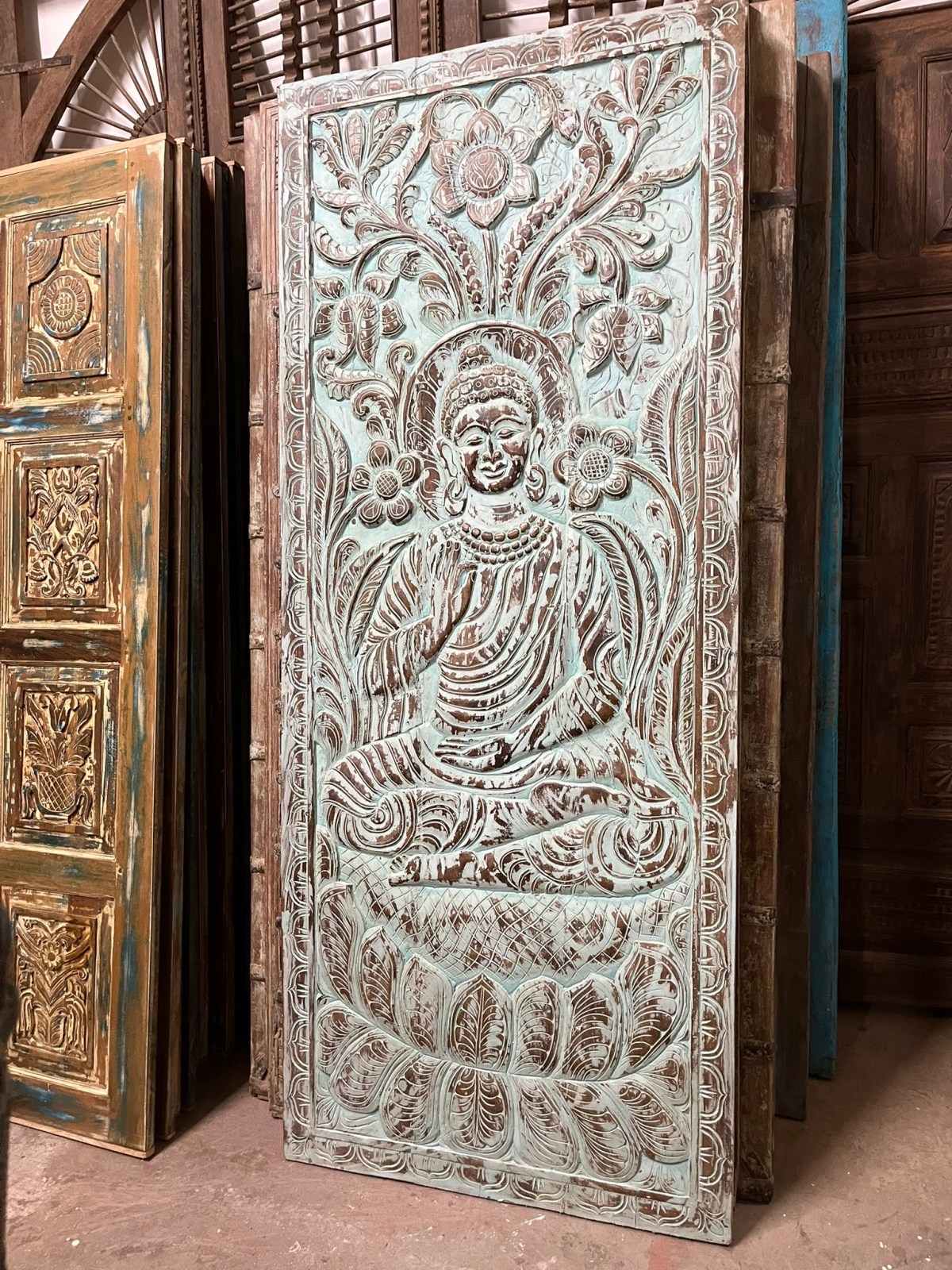 Holistic Carved Doors & Wall Panels: Sacred Artistry Rooted in Nature and Culture