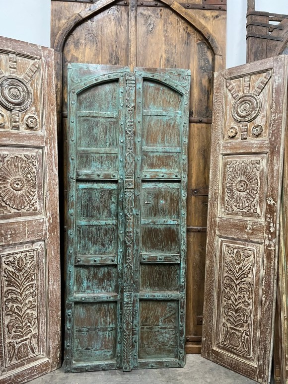 Maximize Space and Style with Sliding Carved Rustic Barn Doors for Hallways, Closets & Waterfront Homes