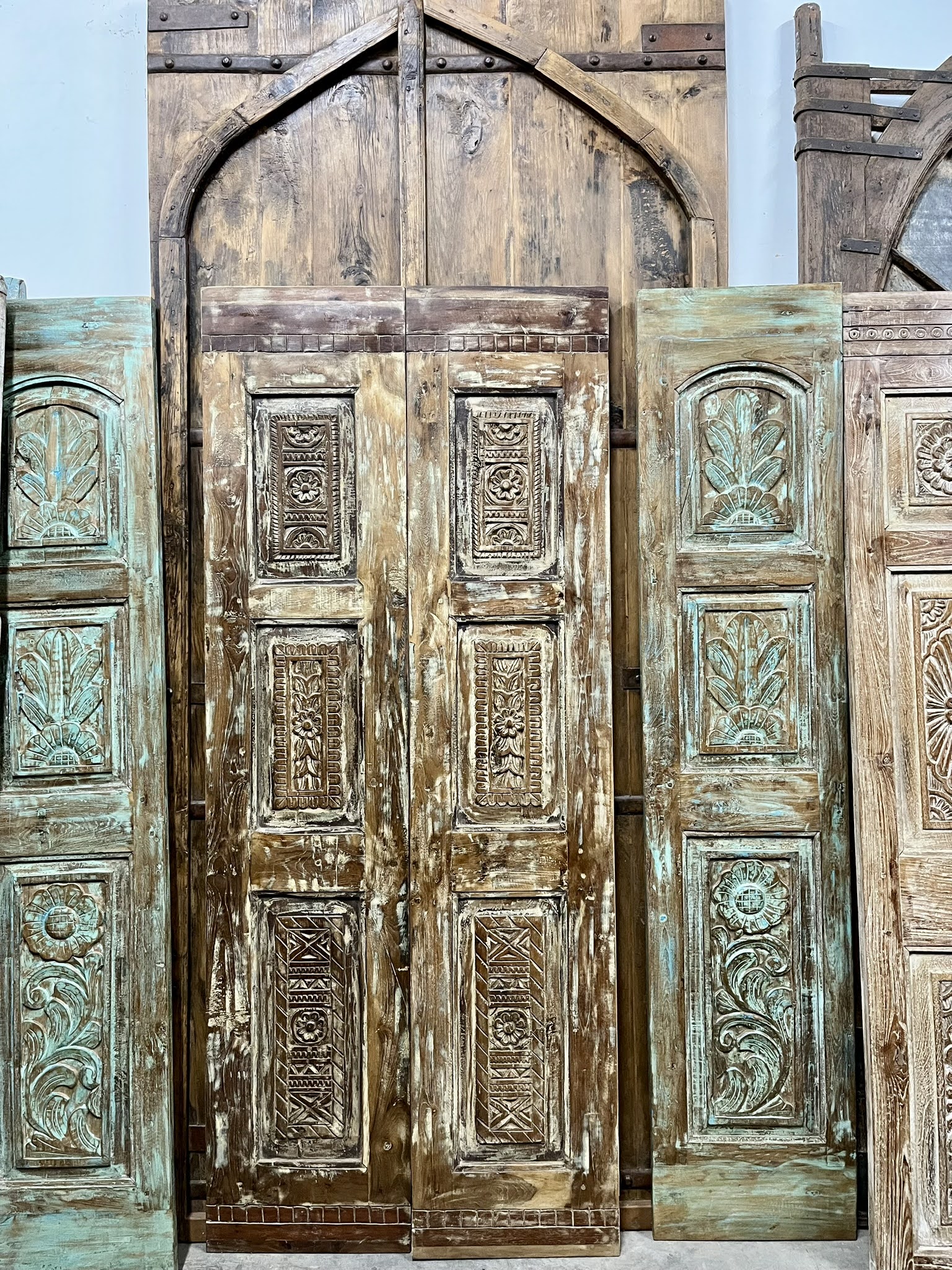 Hand Carved Panels, Decorative Barn Doors