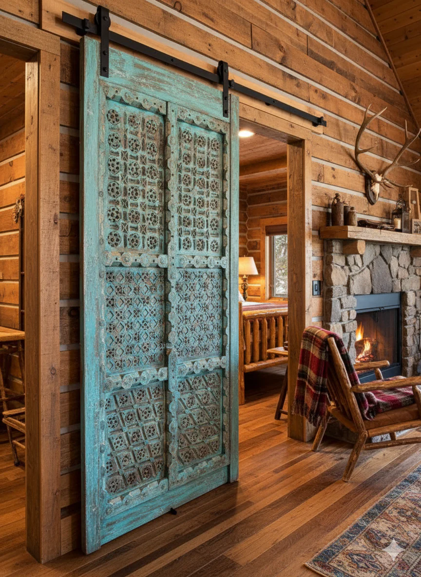 Classic Farmhouse Sliding Doors – Rustic Wood Barn Door Design – Royal ...
