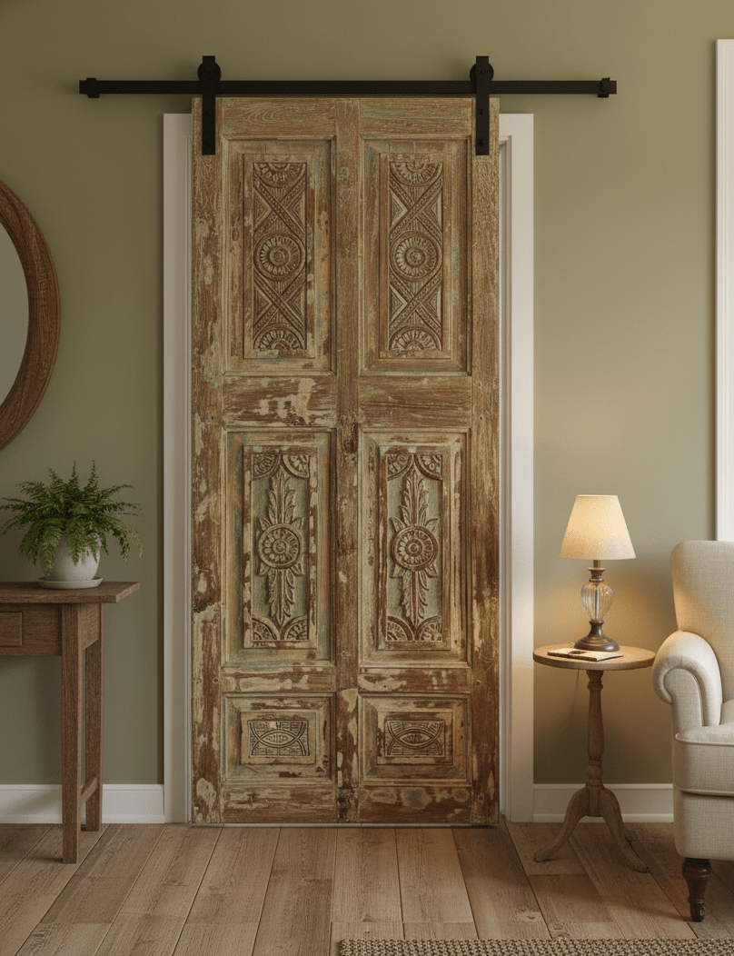 Personalized Carved Wood Doors: Your Gateway to Resort-Style Living at Home