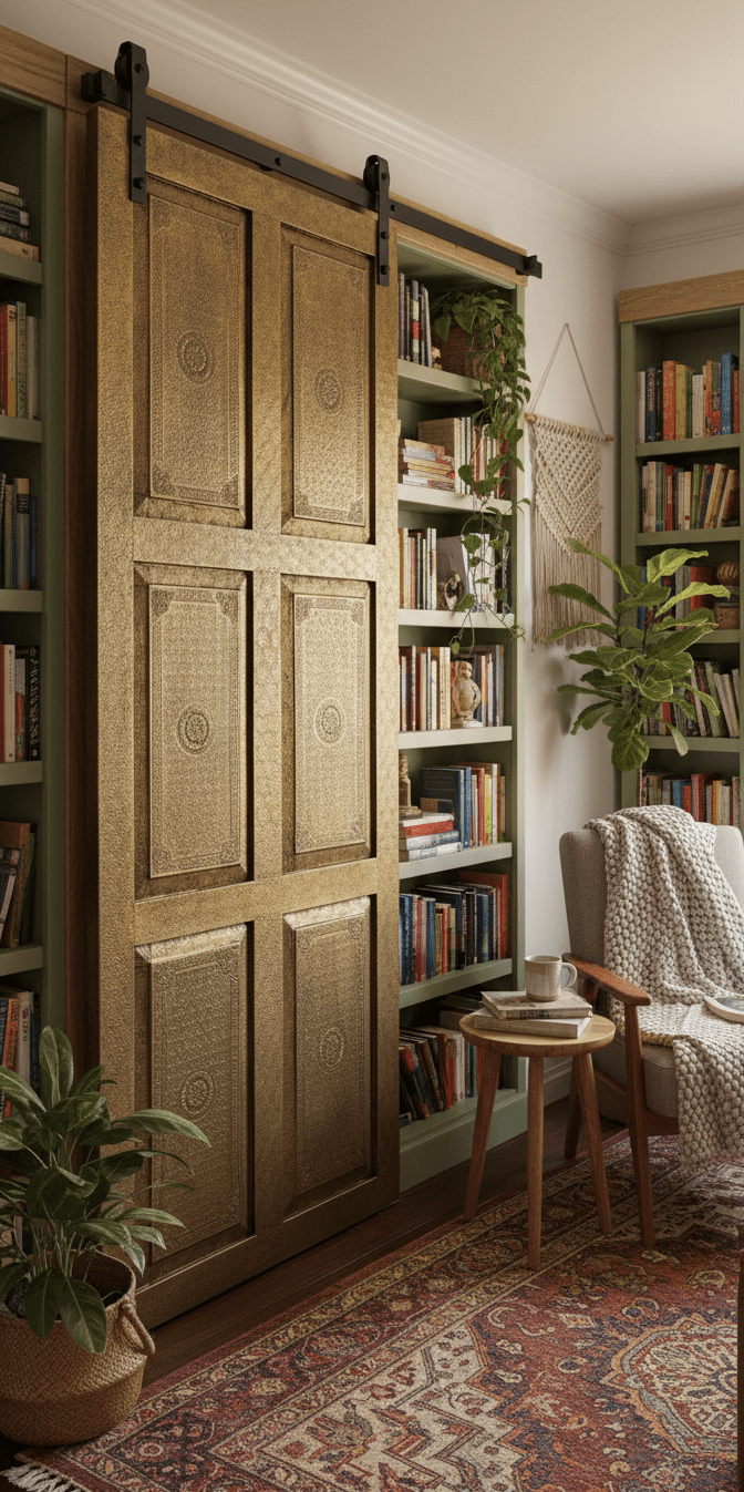 Decorating the Humble Ranch House This Holiday Season with Vintage Carved Wood Furniture