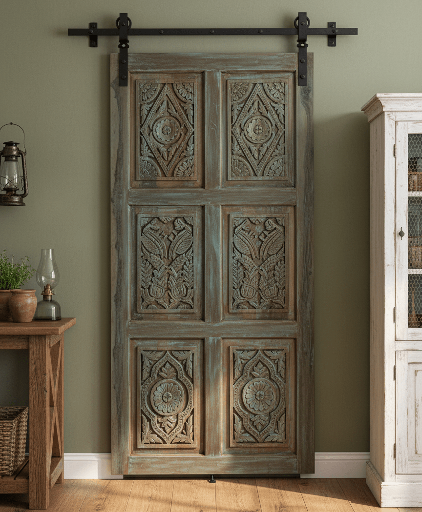 Vintage Carved Doors for Guestrooms & Powder Baths – Perfect for Holiday Hosting