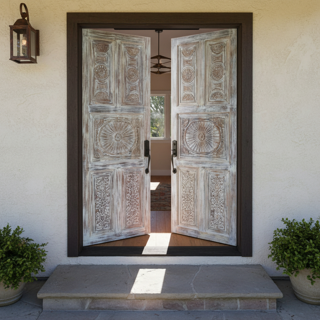The Beauty of Carved Doors: Elevating Interiors with Art and Tradition