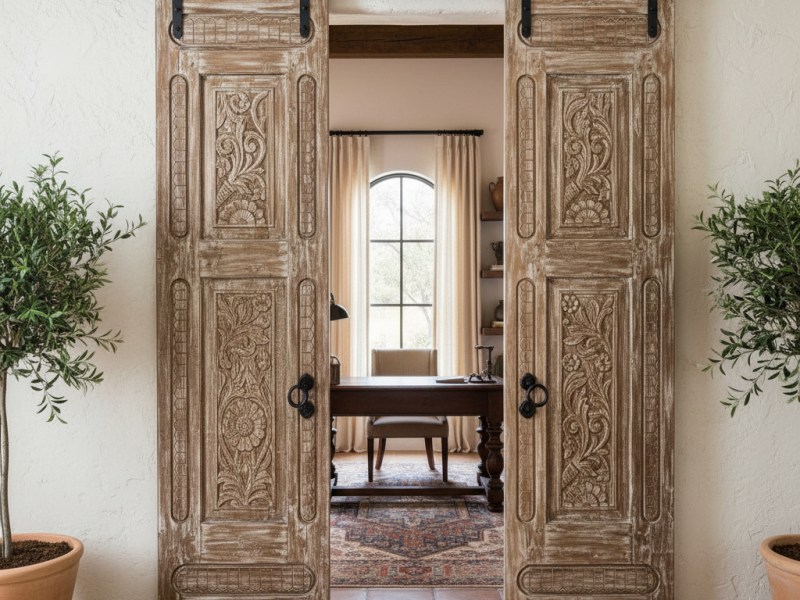 Enchant Your Interiors with Hand-Carved Door Panels and Wall&nbsp;Art