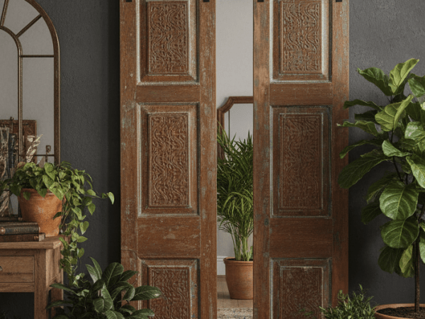 A Spanish Colonial Sanctuary by the Sea, Framed by Antique&nbsp;Doors