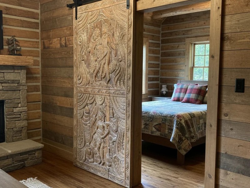 Exotic Bar With the Kamasutra Carved Wall&nbsp;Panels