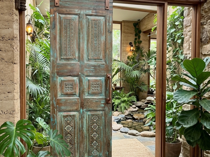 Hand-Carved Door Panels & Wall Art to Elevate Your&nbsp;Interiors