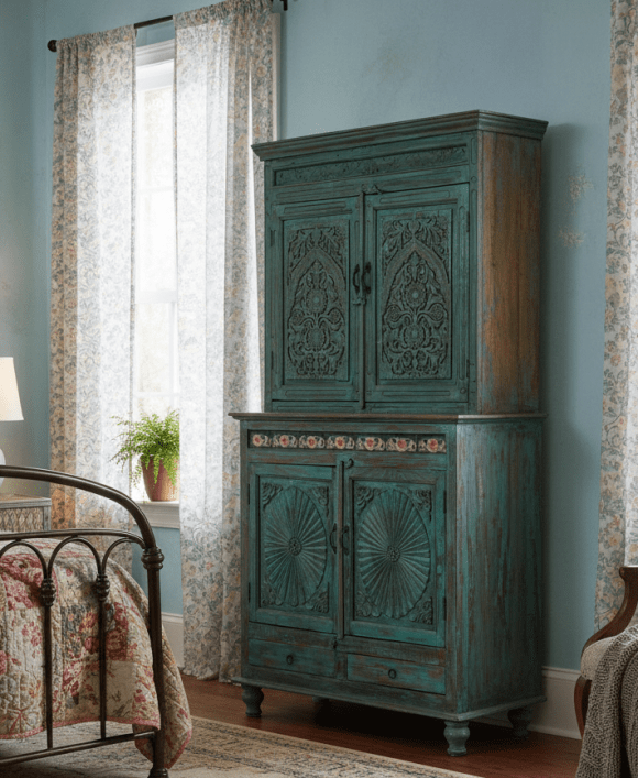 The Allure Of Antique Armoires