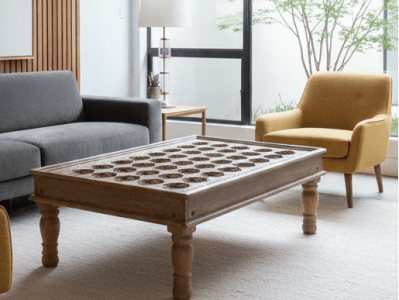 Accent Furniture, Hand Carved Coffee&nbsp;Tables