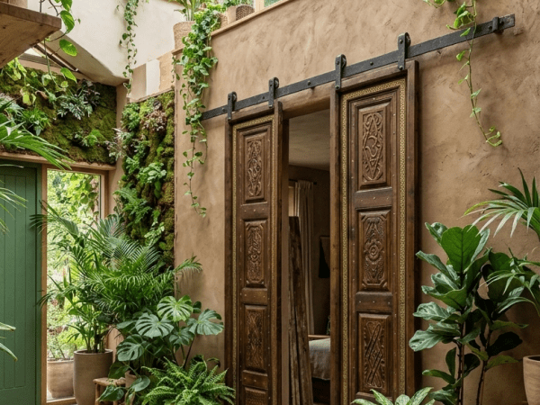 Carved Doors as Feature Walls: The Luxury Touch Every Airbnb and Resort Home&nbsp;Needs