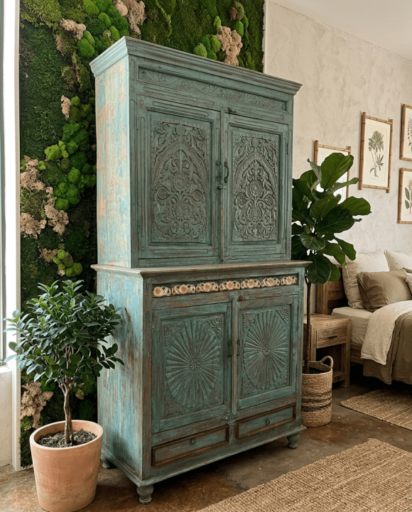 Rustic Cabinets & Distressed Wood Farmhouse Armoires – Timeless Storage with Character