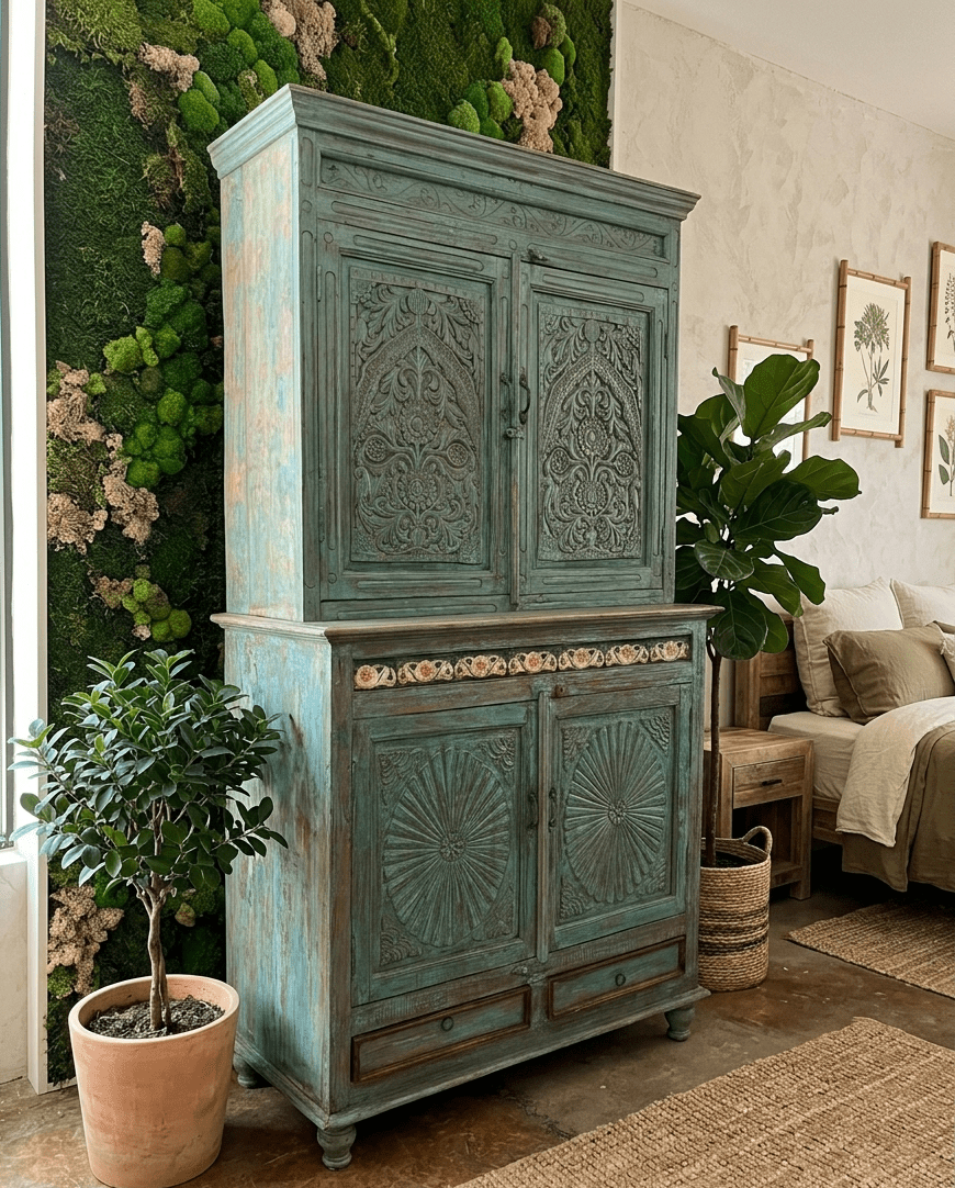 Rustic Cabinets & Distressed Wood Farmhouse Armoires – Timeless Storage with Character