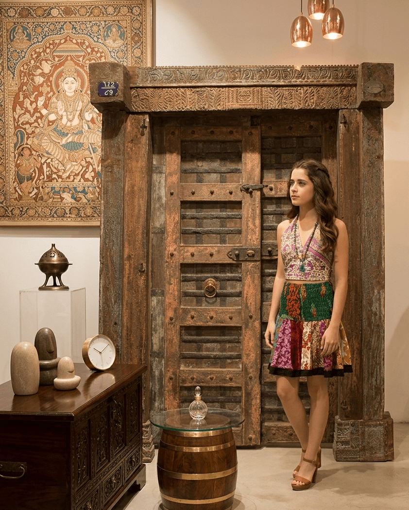 Antique Indian Doors: Bringing Vintage Luxury and Character to Your Space