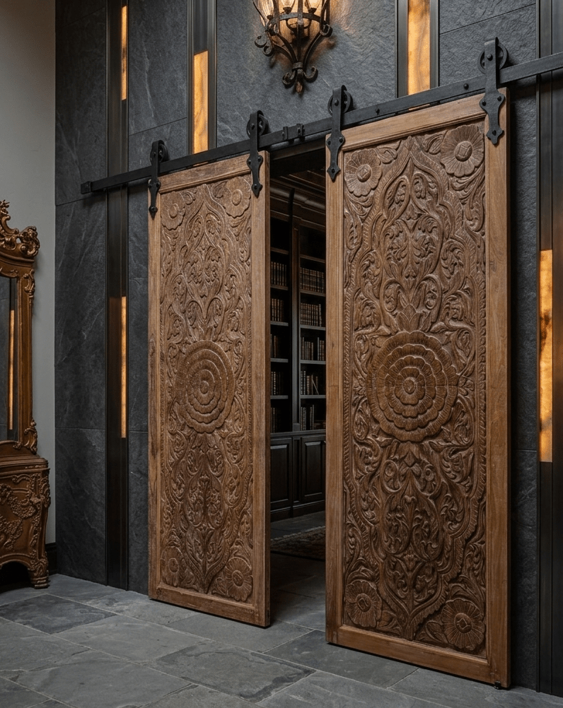 Wellness By Design: Nature's Harmony In Carved Wood Doors