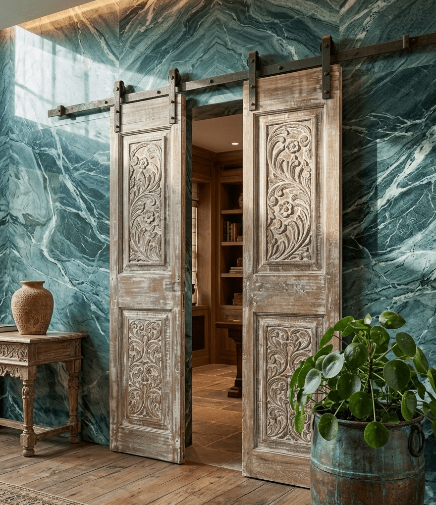 A Blend of Styles: Boho, Mid-Century & Farmhouse Design