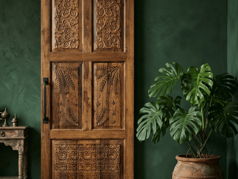 Irresistible Southern Homes & Carved Wood&nbsp;Doors